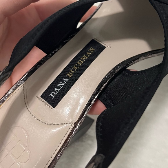 Dana Buchman size 8 1/2 med open toe heel - Picture 6 of 12